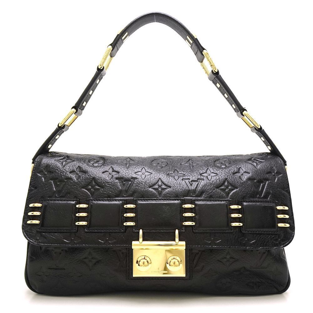 Louis Vuitton Monogram Maidia Louvre Noir Shoulder Bag Black - Picture 1 of 7